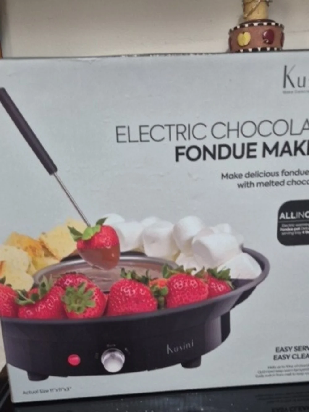 New- Electric Chocolate Fondue Maker - Kusini